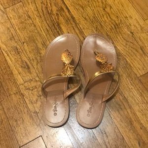 Updated - Lilly Pulitzer for Target pineapple flip flops